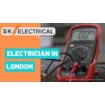 SK Electrical works, Slough, logo