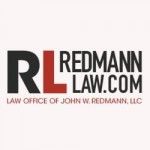 Law Office of John W. Redmann LLC Injury and Accident Attorneys, Gretna, logo