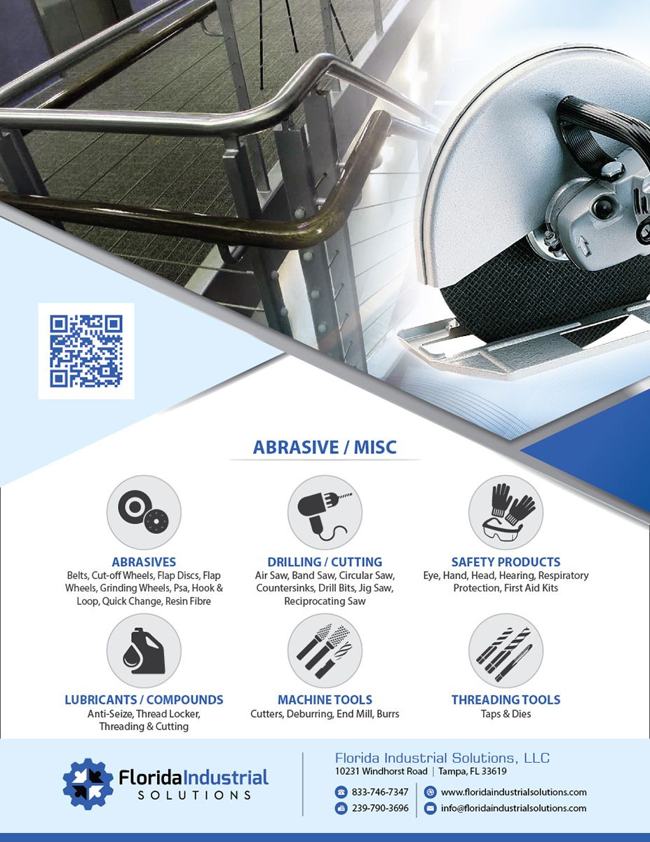 Florida Industrial Solutions Tampa Company Line Card - Page 2