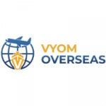 Vyom overseas, rajkot, logo