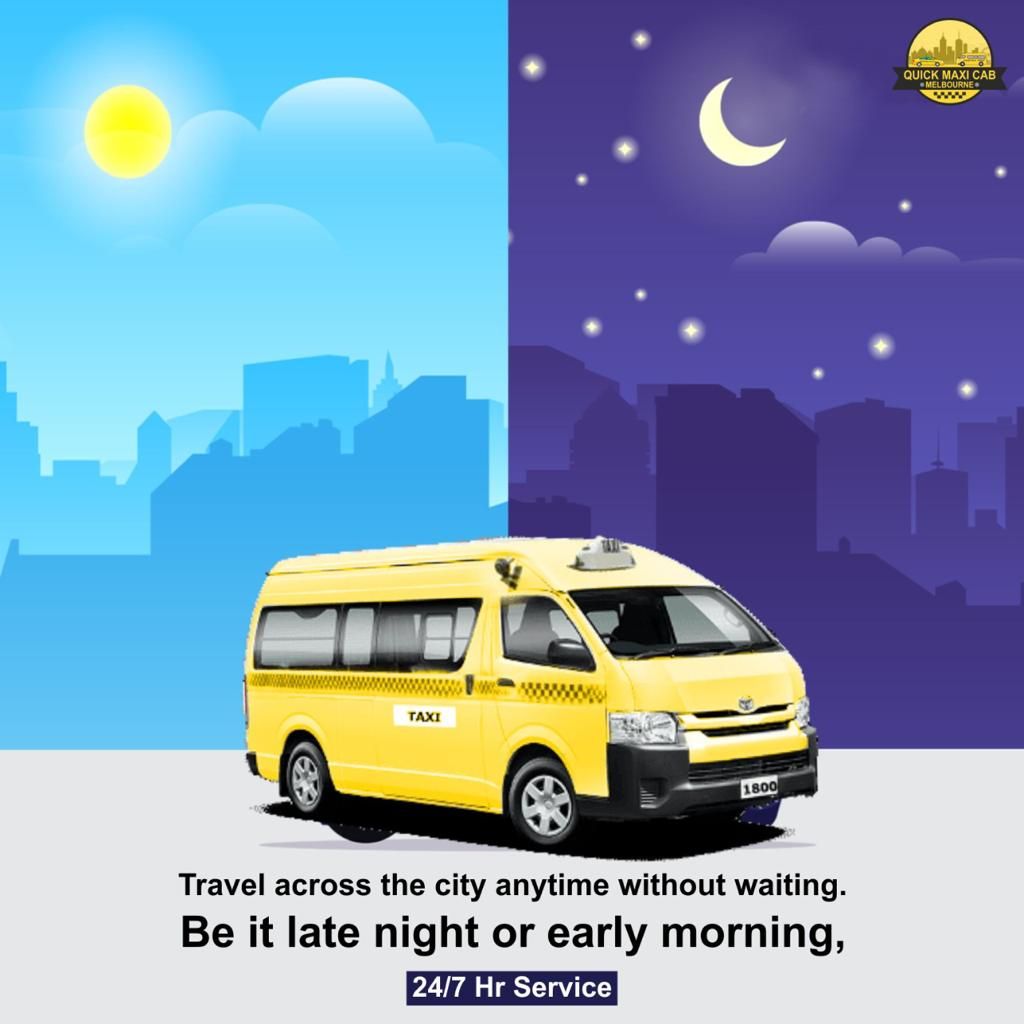Quick Maxi Cab Melbourne | Airport Maxi Cab Melbourne