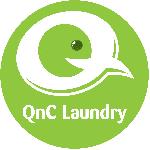 QnC Laundry, makassar, logo