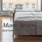 Apartamenty na wynajem Manu Aparts, Łódź, Logo