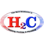 H2C Heating, Cooling & Plumbing, South St Paul, logo