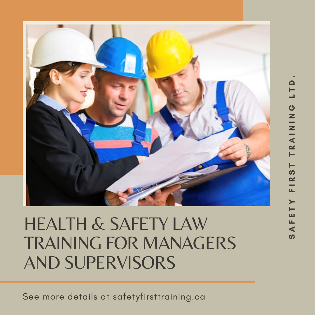 Safety First Training Ltd. Mississauga, Ontario Health and Safety Training in Ontario