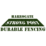 Harrogate Strong Post Fencing, Harrogate, logo