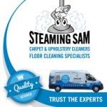 Steaming Sam Carpet Cleaning, Solihull, logo