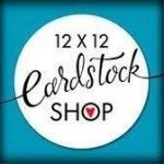 12x12 Cardstock Shop, Provo, logo