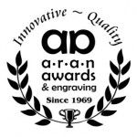 Aran Trophies, Awards & Engraving, Hamilton, logo