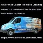 Silver Olas Carpet Tile Flood Cleaning, Vista, logo