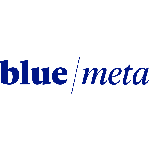 Blue Meta Measurable Marketing, Langley, logo