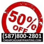 Calgary Painters - 1/2 Price Pro Calgary Painting, Calgary, ロゴ