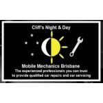Cliff's Night & Day Mobile Mechanics, Ormiston, logo