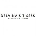 Delvina's T-Shirts, London, logo