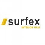 Surfex Interior Film, London, logo