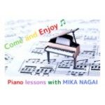 永井ピアノ教室　Nagai's piano lessons, Hiratsuka-shi, Momohamacho, ロゴ