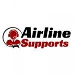 Airline Supports, Fresno, logo