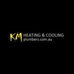 KM Heating and Cooling Plumbers, Melbourne, logo