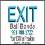 EXIT Bail Bonds | Riverside Bail Bonds, Riverside, logo