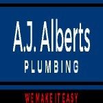 AJ Alberts Plumbing, Woodbury, logo