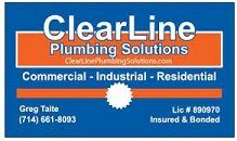 ClearLine Plumbing Solution, Huntington Beach
