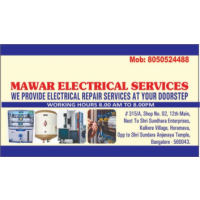 Mawar Electrical Services, Bangalore Mawar Electrical Services, Bangalore