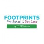 Footprints: Play School & Day Care Creche, Preschool in Thanisandra, Bangalore, Bengaluru, Karnataka, logo