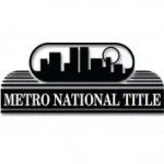 Metro National Title, Salt Lake City, logo