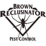 Brown Reclusinator Pest Control, Wichita, KS, logo
