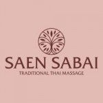 Saen Sabai Traditional Thai Massage, Taito City, ロゴ