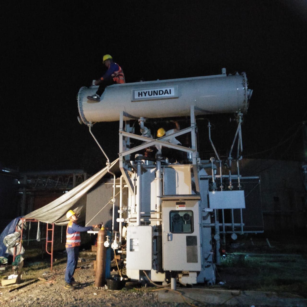 PT Mulya Jatra Sidoarjo Pengisian Oli Konservator