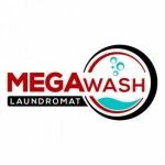 MegaWash Laundromat, Carmichael, logo