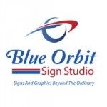 Blue Orbit Sign Studio, Huntsville, logo