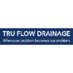 Tru Flow Drainage, Fleetwood, logo