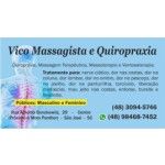 Vico Massagista e Quiropraxia, São José (SC), logótipo