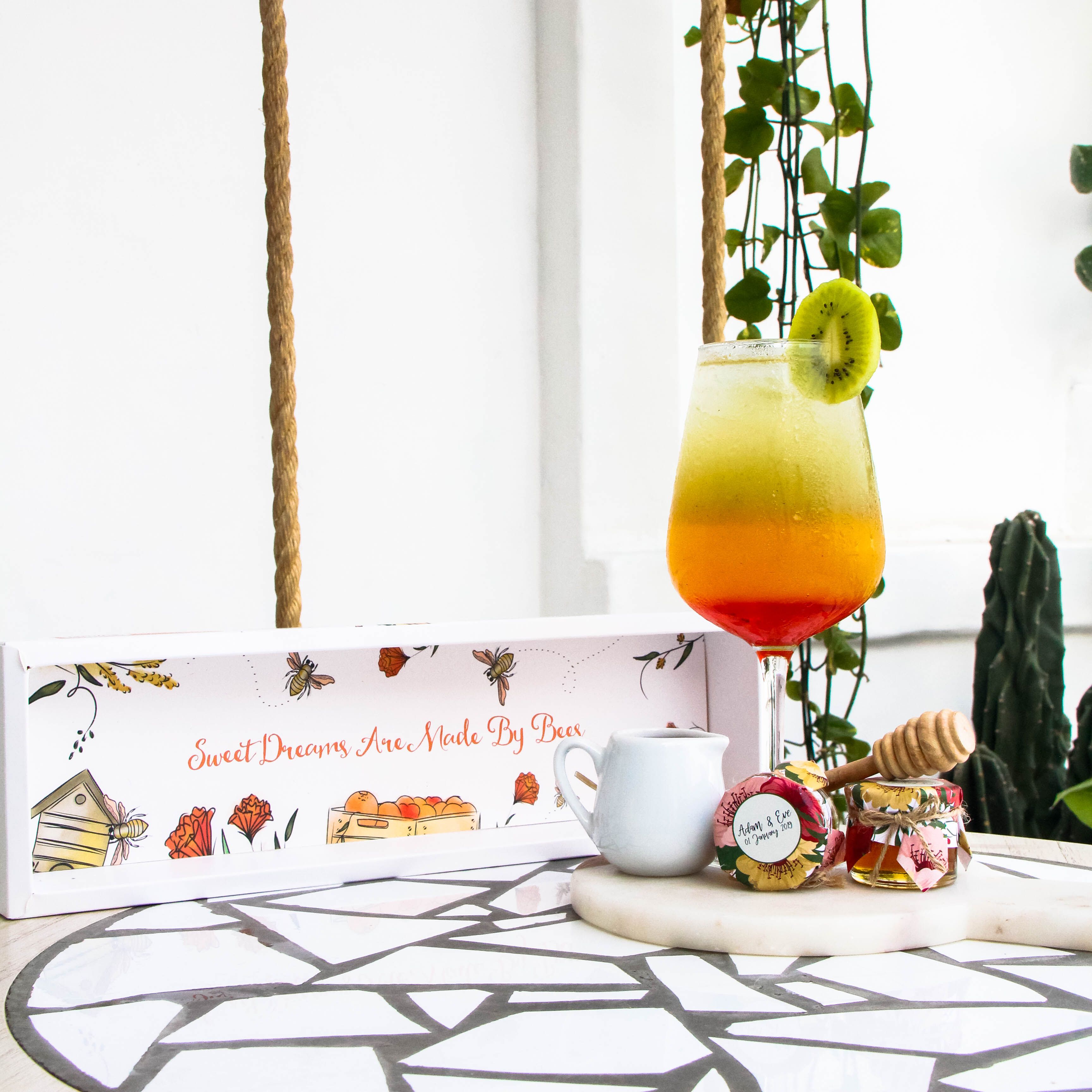 Say thank you to your guests with a little jar of honey HoneySpree Pte Ltd Singapore Say thank you to your guests with a little jar of honey