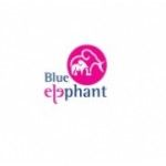 Blue Elephant, Llandudno, logo