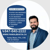 Super Visa Insurance Monthly, Mississauga