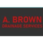 A Brown Drainage Services LTD, Glasgow, logo