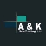 A&K Scaffolding Limited, Wednesbury, West Midlands WS10 7TG, logo