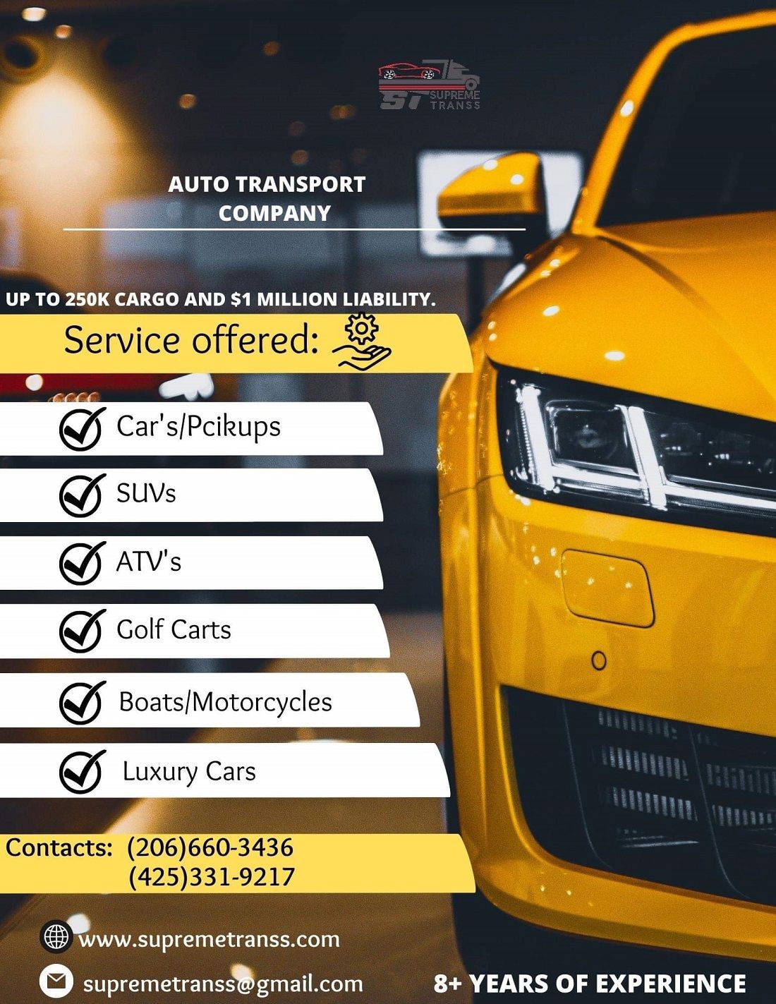 Supreme Transs, Tukwila