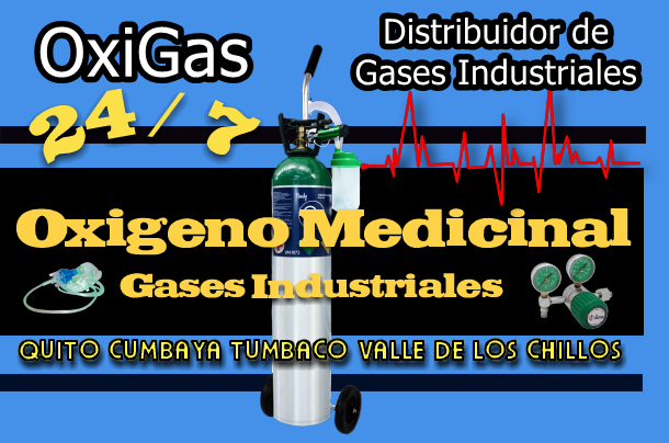 Oxigeno Medicinal en Quito Gases Industriales Globos de Helio OxiGas 24 7 Quito 