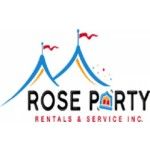 Rose Party Rentals & Service Inc., Glendale Heights, IL, logo