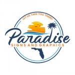 Paradise Signs and Graphics, Titusville, logo