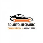 3D Auto Mechanic, Campbellfield, logo