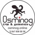 Osminog sushi & delicacies, Kyiv, logo