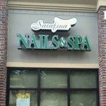 Sarafina Nails & Spa, Roswell, logo