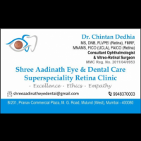 Shree Aadinath Eye & Dental Care Superspeciality Retina Clinic, Mumbai