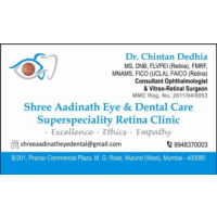 Shree Aadinath Eye & Dental Care Superspeciality Retina Clinic, Mumbai Shree Aadinath Eye & Dental Care Superspeciality Retina Clinic, Mumbai