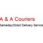 A & A Couriers, Bury, logo